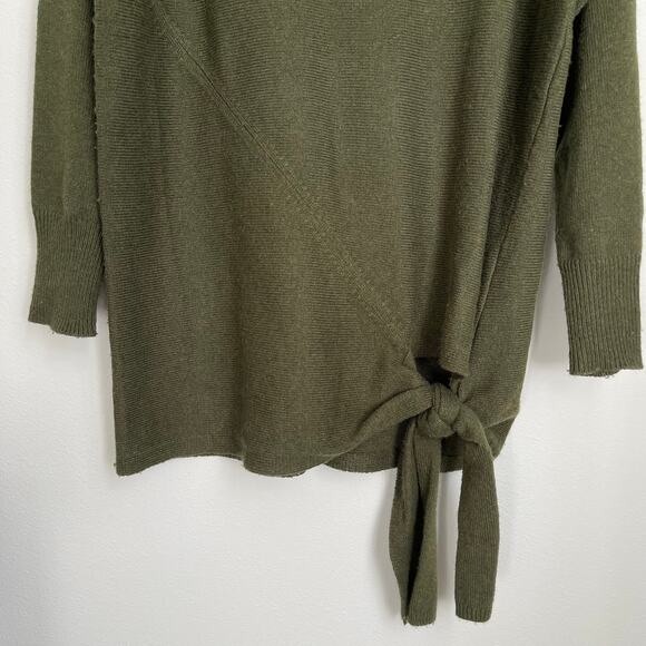 J. Crew Green Bow Wool Sweater (Size M) - Picture 5 of 10